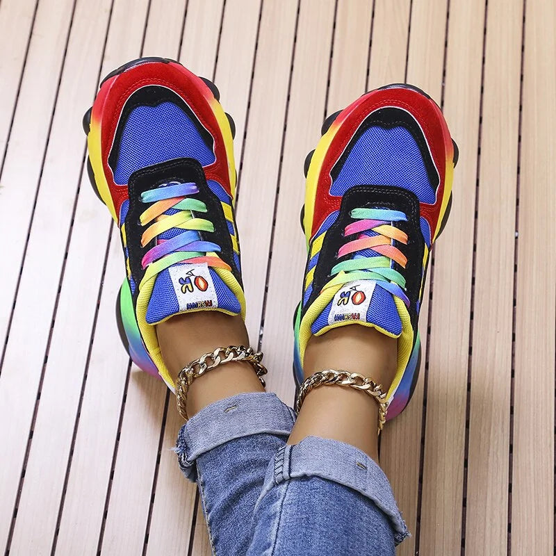 Bunte Damen Sneaker – Solenya