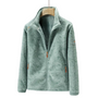 Damen Outdoor Fleecejacke winddicht mit Pflanzenmuster – Marit