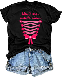 Damen Kostüm T-Shirt – Greta Oktoberfest 2025