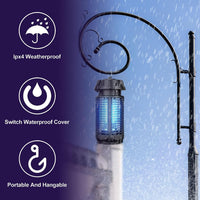 Elektrischer Insektenvernichter mit 20W UV-Licht und 4200V Netz, IPX4 wasserdicht – Zeytra