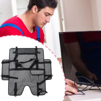 Tragbarer Monitor-Bag – Schutzstaubdichte Bildschirmtasche mit Flanellfutter – Veynor