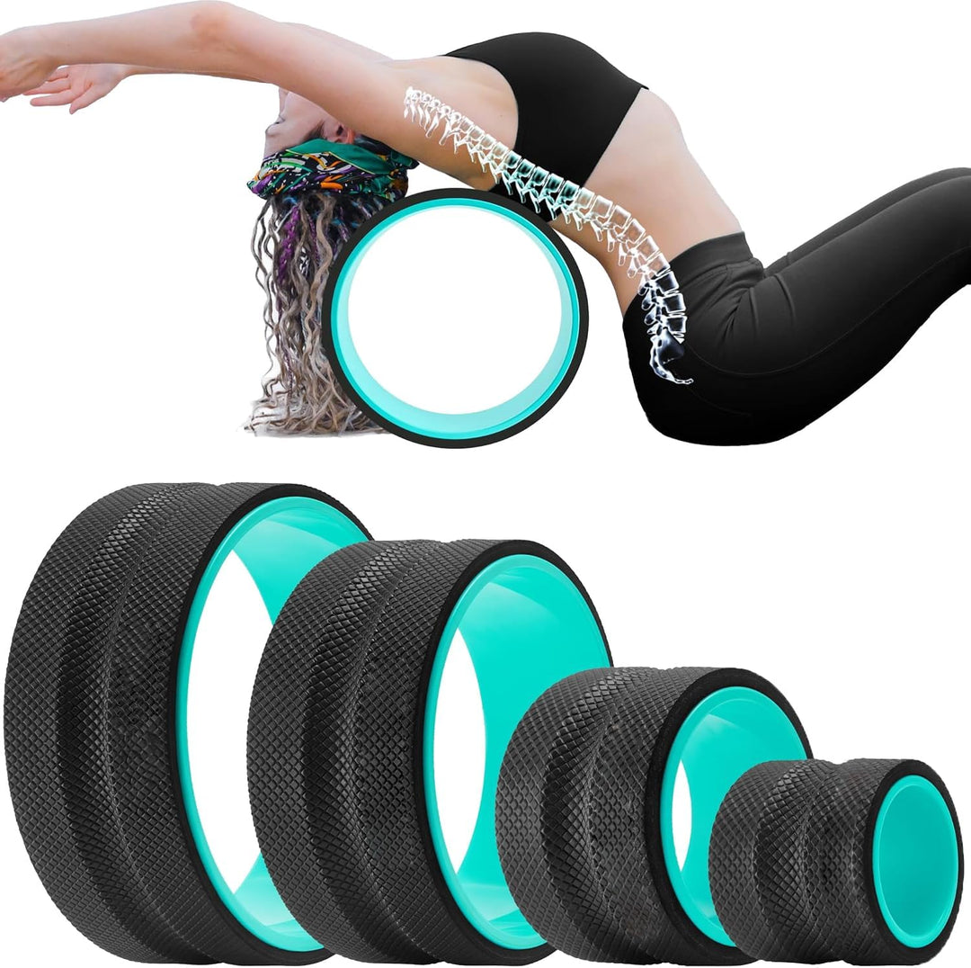 Back Roller Rad Set von 4 mit Yoga-Blöcken – Artheva