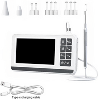 Ohrreinigungsohrmikroskop mit 3,9 mm Kamera und 4,3-Zoll HD-Bildschirm – Claryon