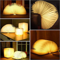 Zusammenklappbare Buchlampe mit warmem LED-Licht - StoryGlow