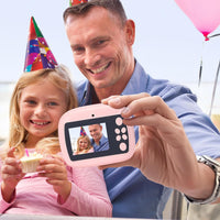 Sofortdruck Kinderkamera mit Dual-Linse, HD-Video und Kreativ-Set – Lymora