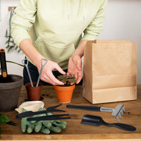12-in-1 Sukkulententools Set mit Aufbewahrungstasche für die Innenraumbegrünung