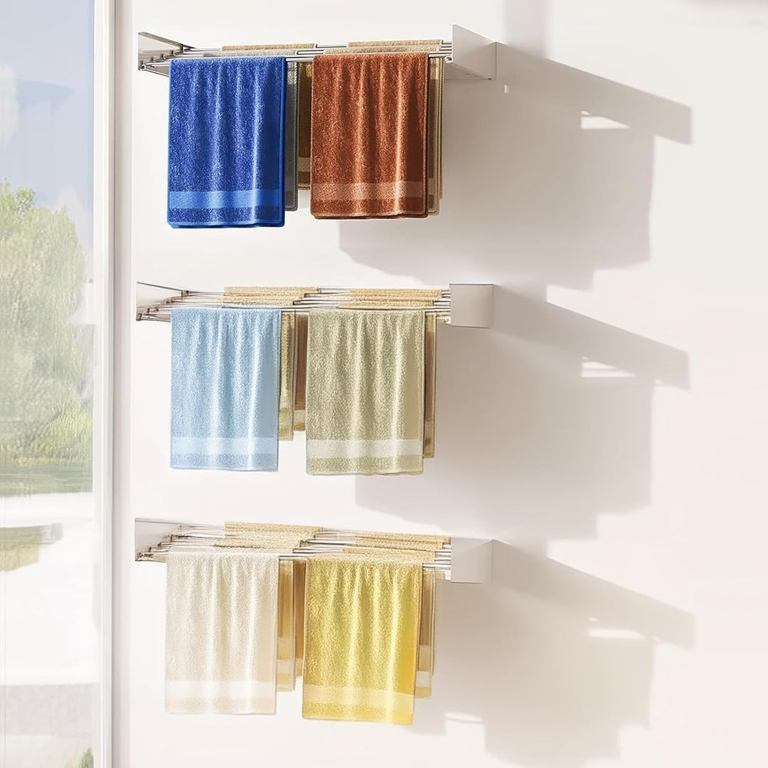 Wandmontierter klappbarer Wäschetrockner – DryWall