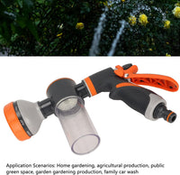 Gartenbewässerung Schaum-Sprühgerät 8 Modi Hochdruck-Handdusche