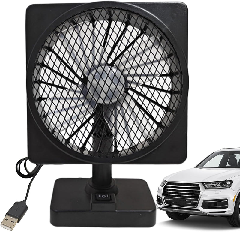 12V USB Luftzirkulator Auto Klimaanlagen Kühlventilator mit 360° Rotation (1+1 GRATIS) – Aurovent