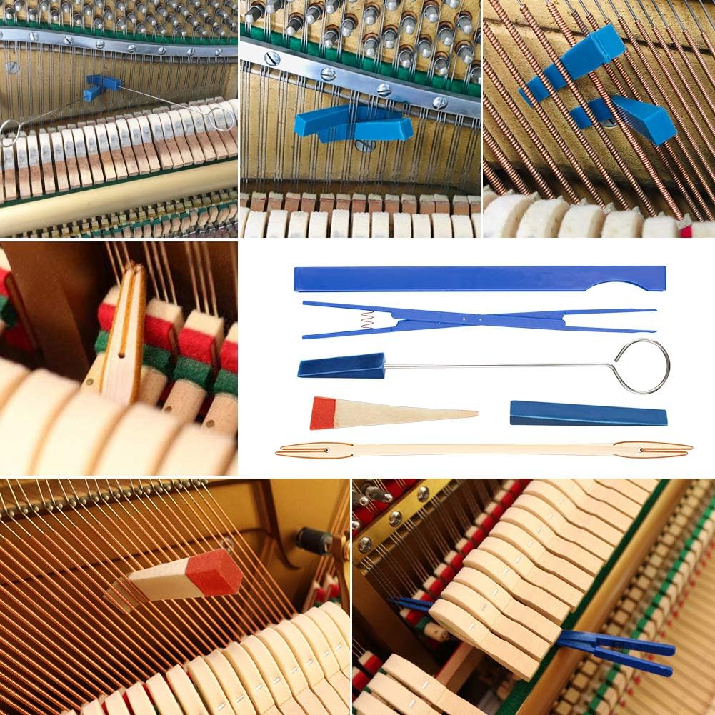 Professionelles 16-teiliges Klavierstimmset mit Aufbewahrungshülle – Arvena