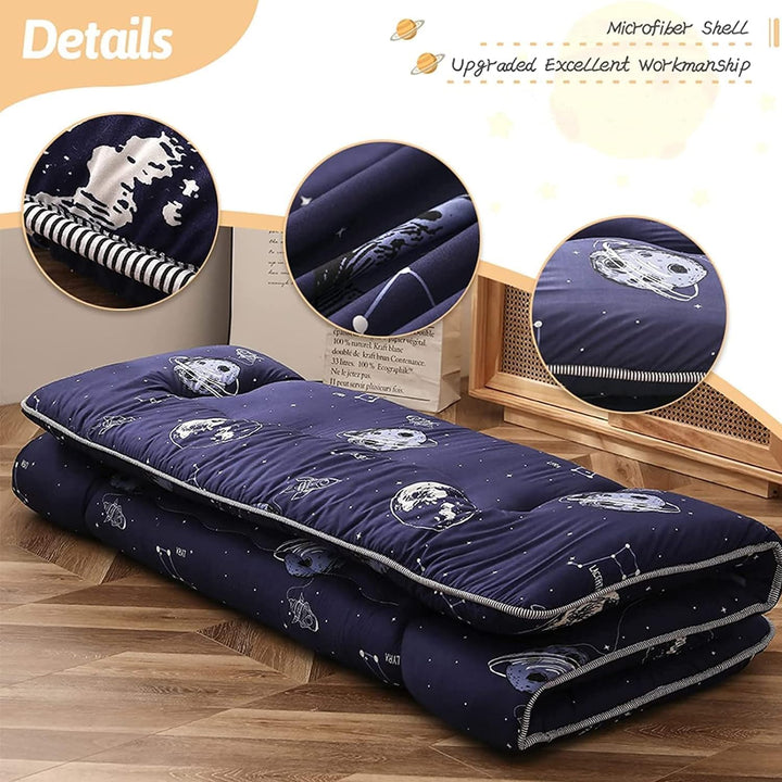 Faltbare japanische Futon-Bodenmatratze mit Memory-Foam-Unterstützung – Arivon