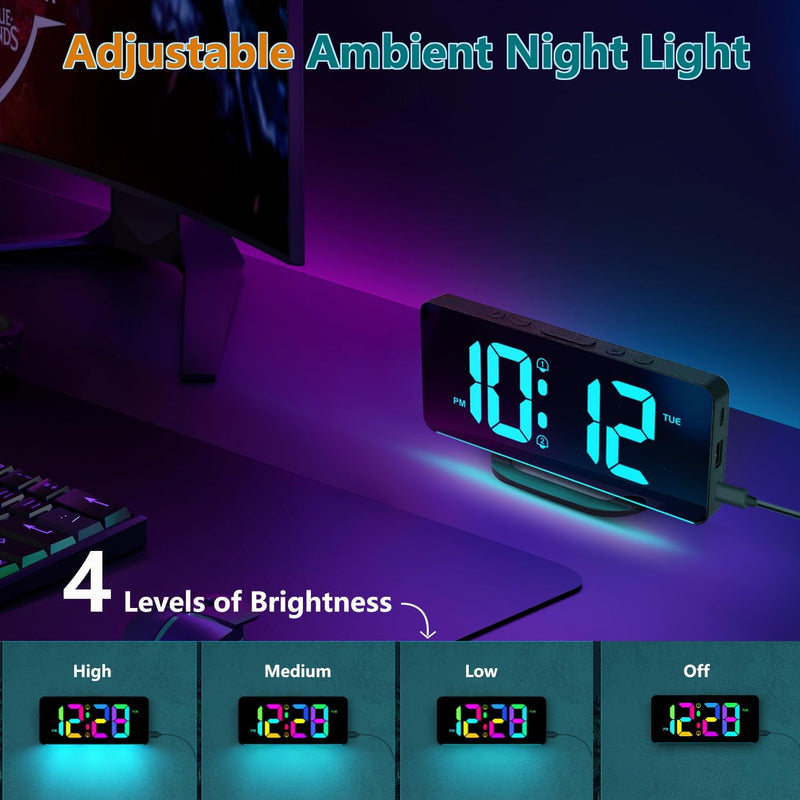 11,5-Zoll Digitaler Kalender Tagesuhr mit 19 Erinnerungen – Claryon