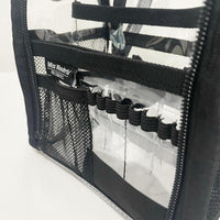 Große transparente PVC-Make-up-Tasche für Reisen & den täglichen Gebrauch – Aveline