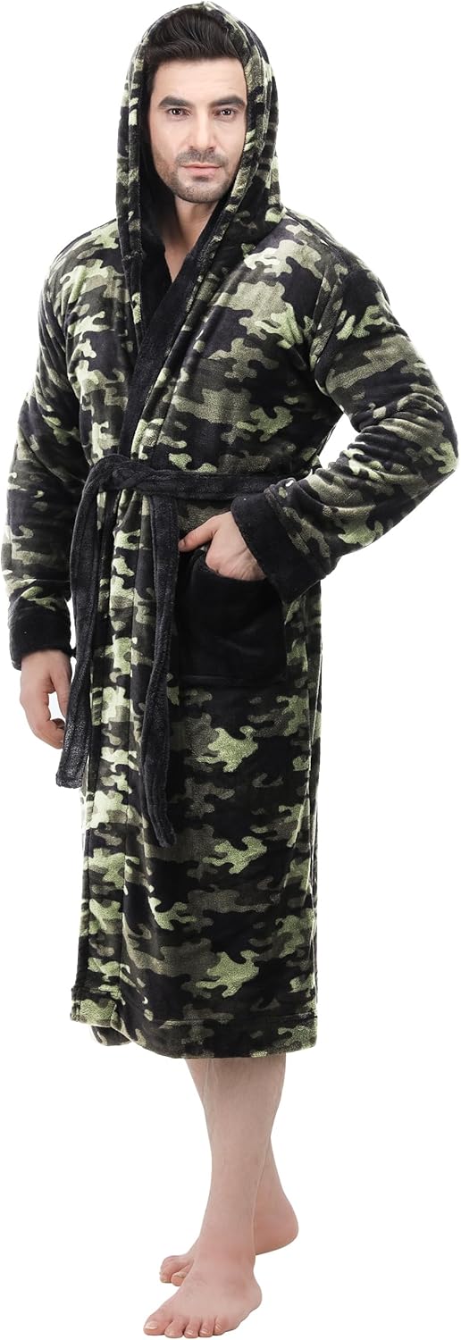Comfortabele Heren Fleece Badjas - Harry