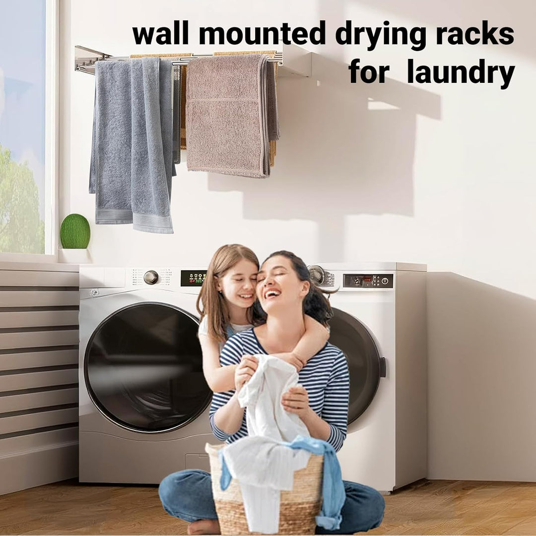 Wandmontierter klappbarer Wäschetrockner – DryWall