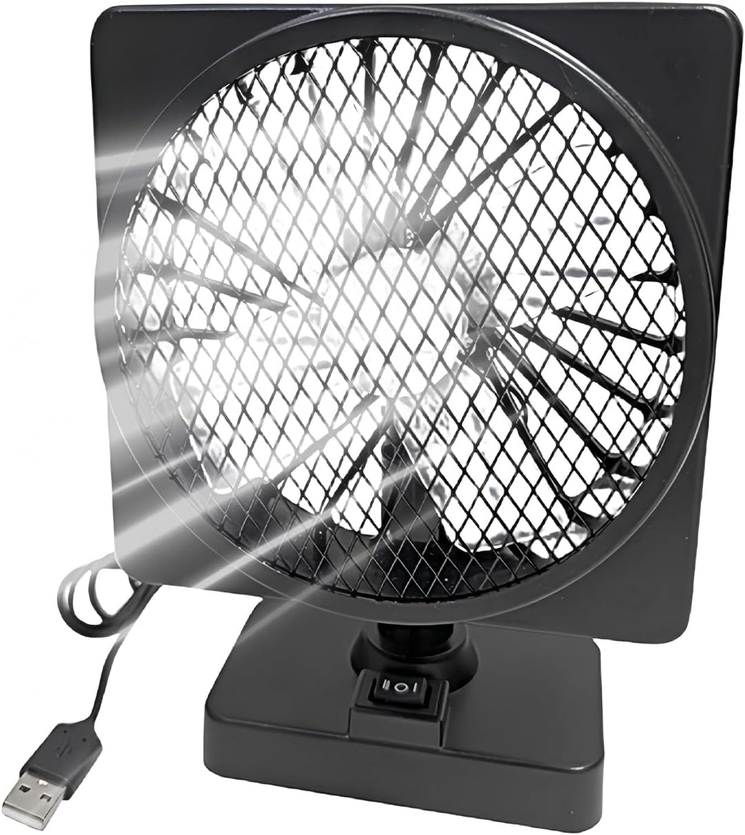 12V USB Luftzirkulator Auto Klimaanlagen Kühlventilator mit 360° Rotation (1+1 GRATIS) – Aurovent