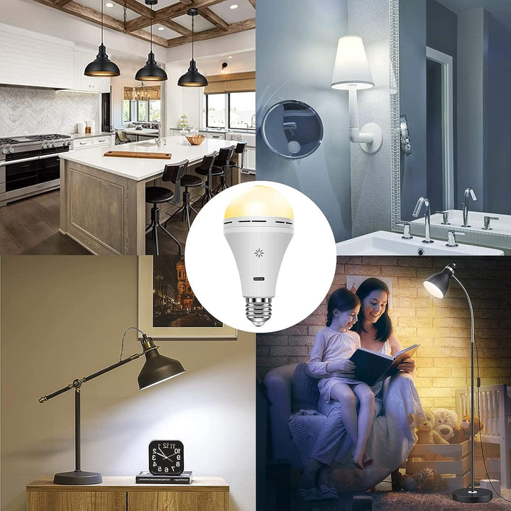 Drahtlose USB aufladbare LED Lampe – Luxaro