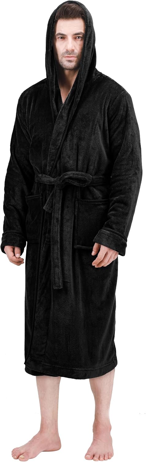 Comfortabele Heren Fleece Badjas - Harry