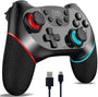 Wireless Switch Controller mit Hall-Effekt Joysticks und Turbo-Funktion – Nexora