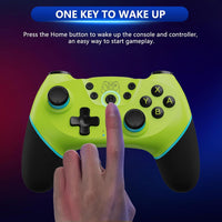 Wireless Switch Controller mit Hall-Effekt Joysticks und Turbo-Funktion – Nexora