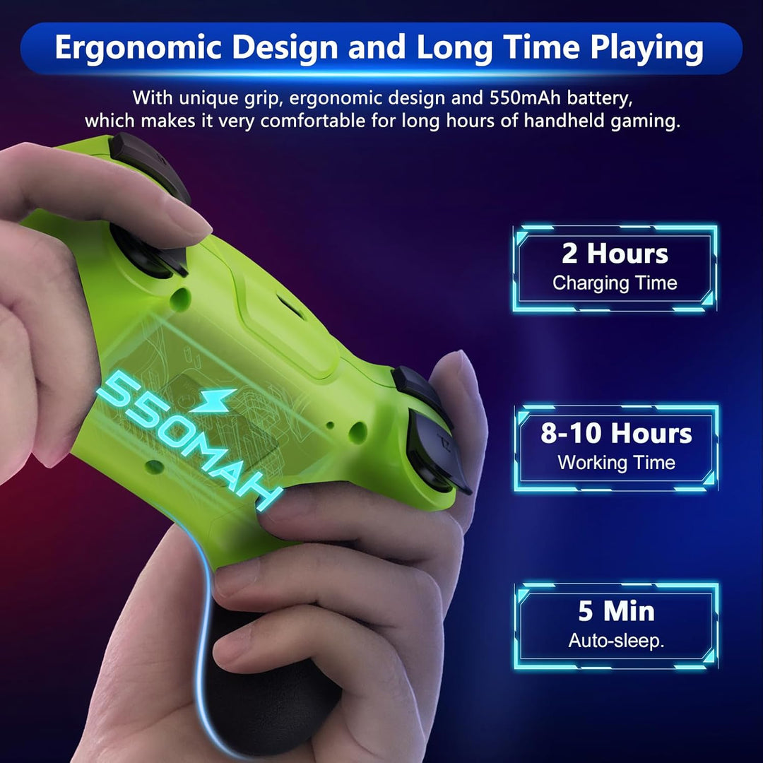 Wireless Switch Controller mit Hall-Effekt Joysticks und Turbo-Funktion – Nexora