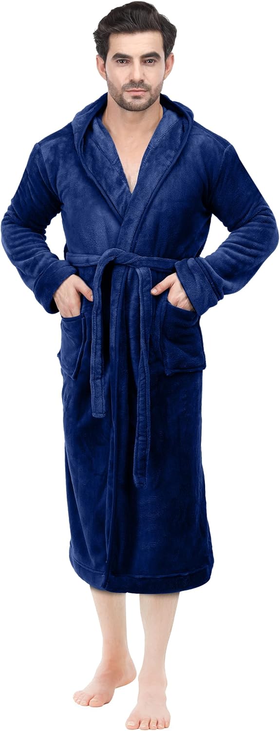Comfortabele Heren Fleece Badjas - Harry