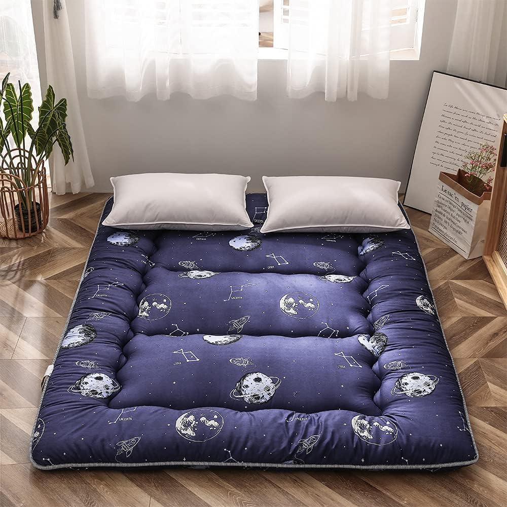 Faltbare japanische Futon-Bodenmatratze mit Memory-Foam-Unterstützung – Arivon