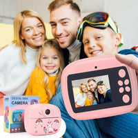 Sofortdruck Kinderkamera mit Dual-Linse, HD-Video und Kreativ-Set – Lymora