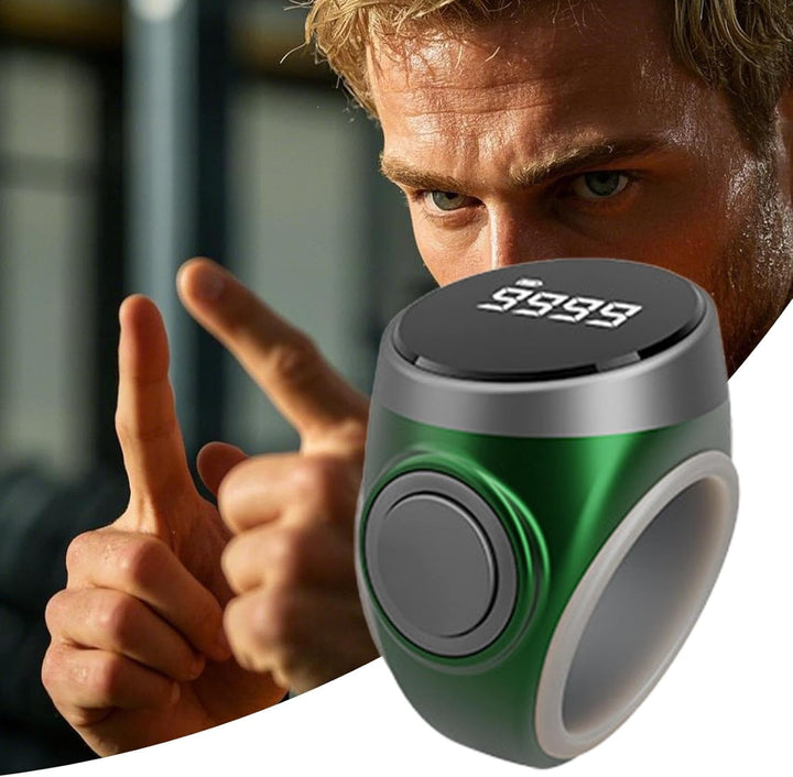 4-stellig aufladbarer digitaler Fingerzähler-Ring (1+1 GRATIS) – Calmero