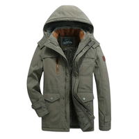 Herren Outdoorjacke gefüttert | Wasserdicht & winddicht – Kaspar