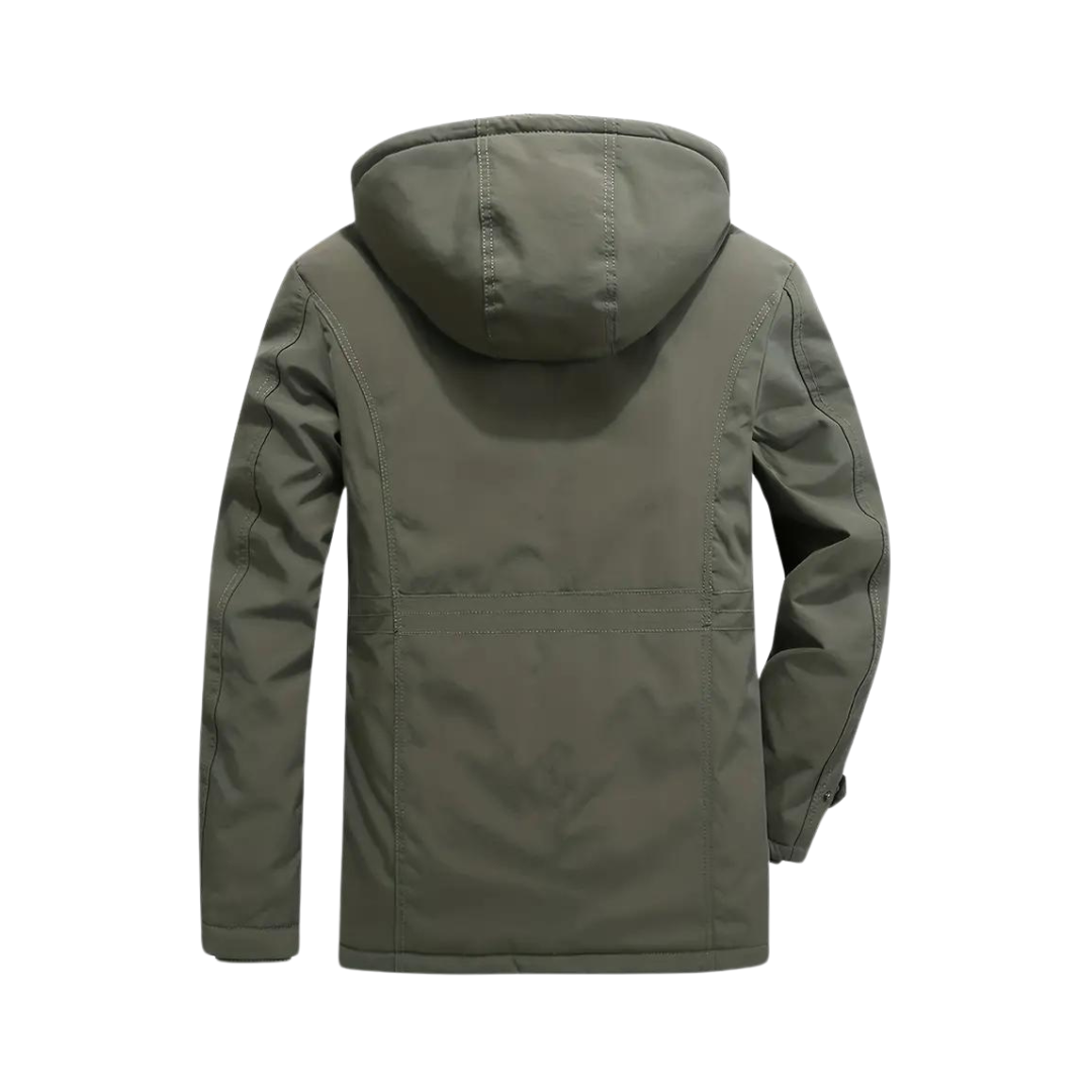 Herren Outdoorjacke gefüttert | Wasserdicht & winddicht – Kaspar
