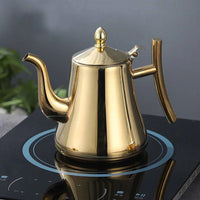 Induktions-Wasserkocher aus Edelstahl mit Filter - AquaSteel
