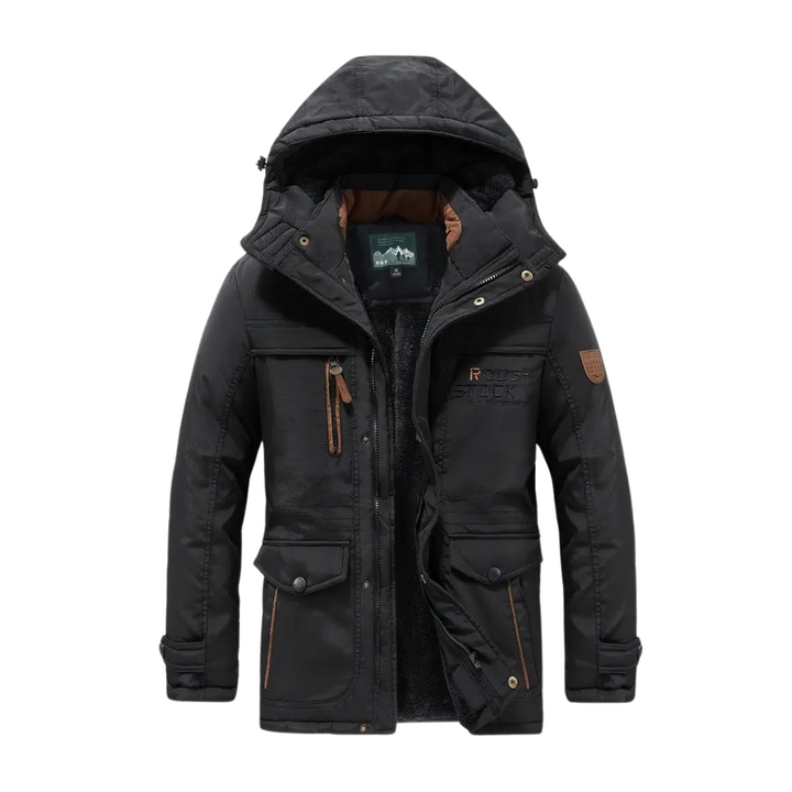Herren Outdoorjacke gefüttert | Wasserdicht & winddicht – Kaspar
