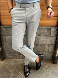 Slim Fit Formelle Herrenhose – Mailand
