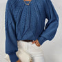Damen Strickpullover mit Lanternärmeln – Sanna