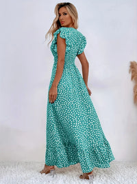 Flora Print Rüschen Kleid | Stilvoll und Trendy