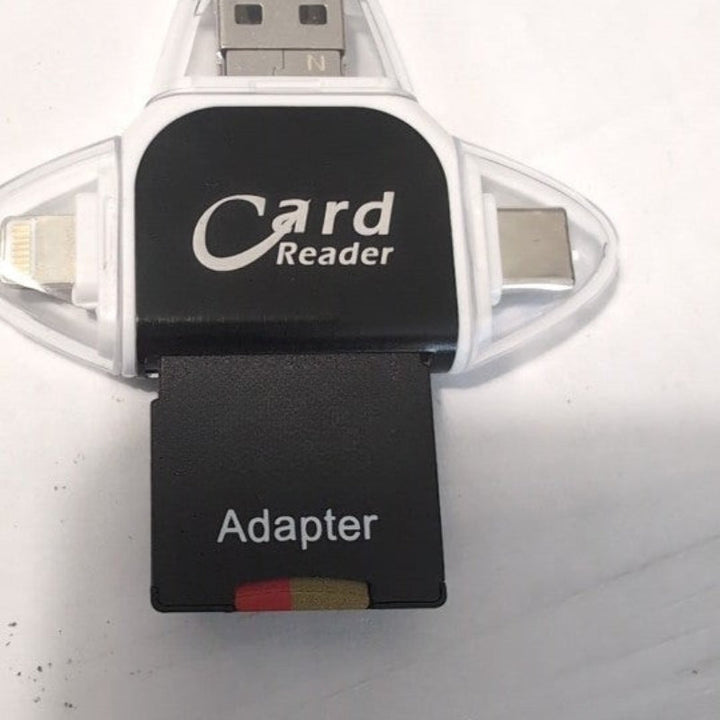 4-in-1 SD & TF Kartenleser - FlexPort