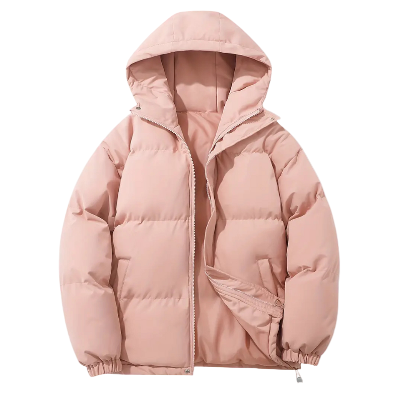 Wattierte Herren Pufferjacke mit Kapuze – Elias