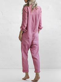 Lässiger Jumpsuit – Liv | 100% Baumwolle, mit praktischen Taschen