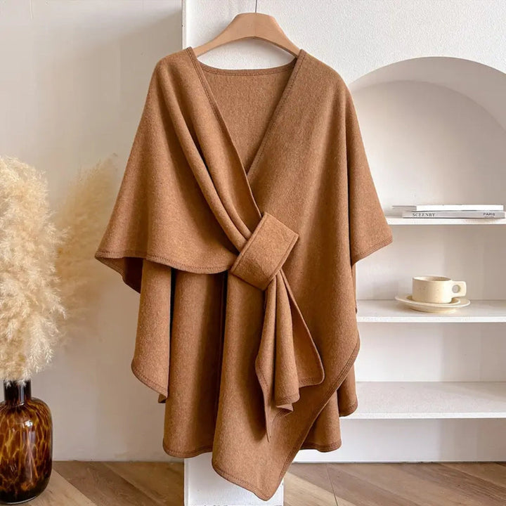 Damen Wickeltuch mit winddichtem Design – Celeste