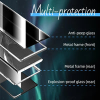 Magnetische doppelseitige Glas-Schutz-Hülle – ClearLock (1+1 GRATIS)