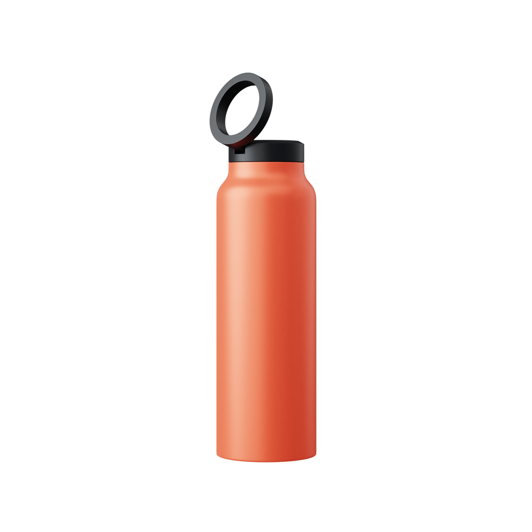 Innovative Wasserflasche mit Magnetischem Ring – HydroSnap