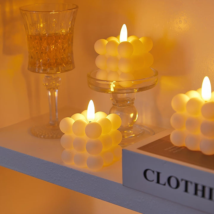 Stimmungsvolle LED-Kerzen - GlowFlicker