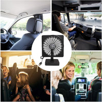 12V USB Luftzirkulator Auto Klimaanlagen Kühlventilator mit 360° Rotation (1+1 GRATIS) – Aurovent