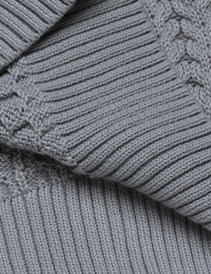 Casual Gebreide Heren Coltrui - Sander