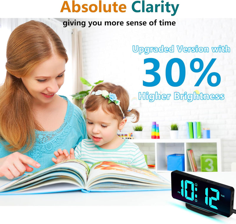 11,5-Zoll Digitaler Kalender Tagesuhr mit 19 Erinnerungen – Claryon
