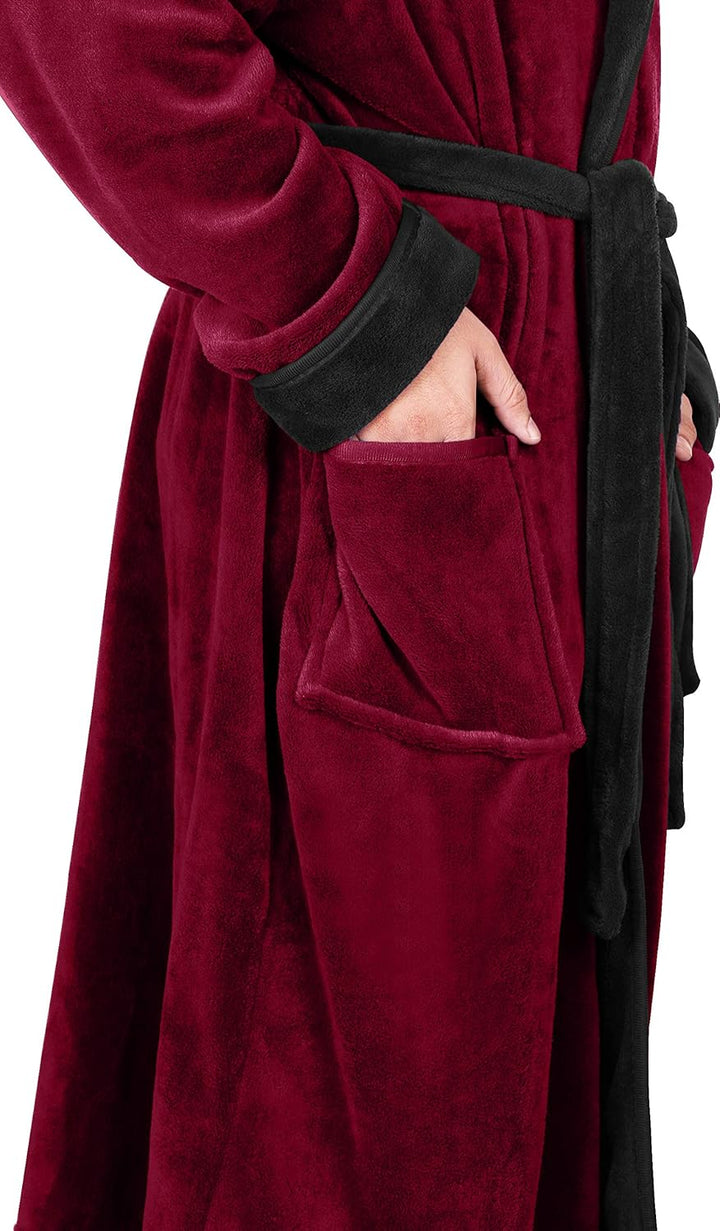 Comfortabele Heren Fleece Badjas - Harry