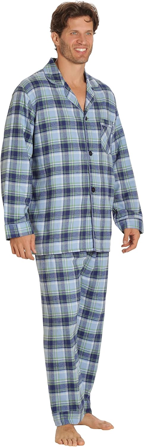 Luxe Flanellen Heren Pyjama - Wyatt