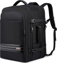 Erweiterbarer 45–55L Wasserdichter Reiserucksack mit 46,5 cm Laptopfach