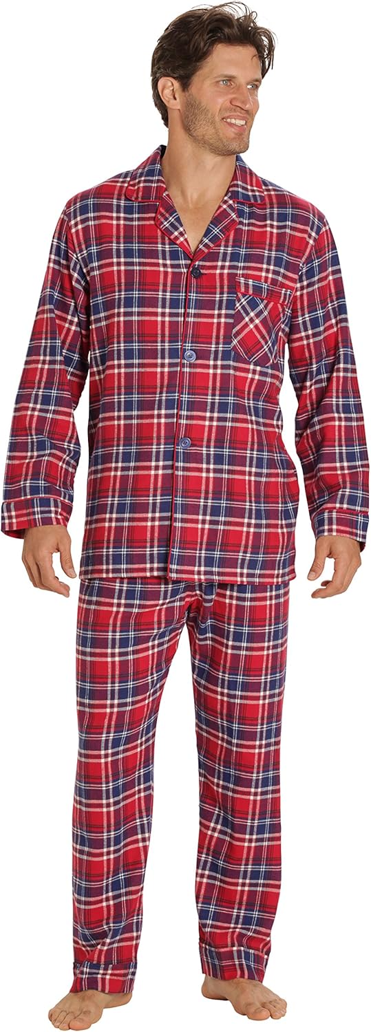 Luxe Flanellen Heren Pyjama - Wyatt